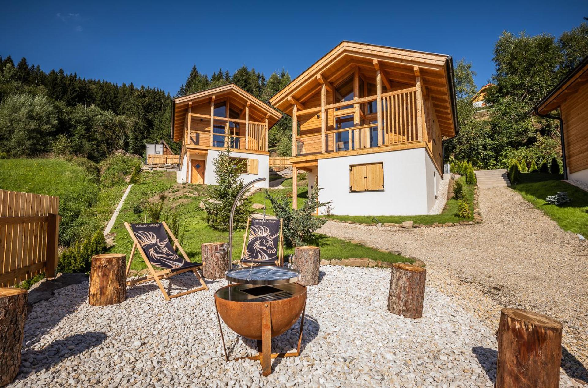 Ferienhaeuser Koralpe Unicorn Village Wolfsberg Eksteriør bilde